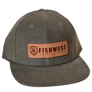 Fishwest Park City Logo Timberline Hat in Olive
